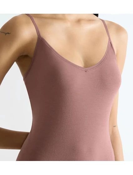 sloggi GO Daily Cotton Spaghetti Top - BROWN - SLOGGI BROWN - SLOGGI