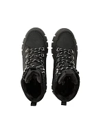 Lee Cooper dámské zimní boty, černé kotníkové boty, zateplené dámské boty