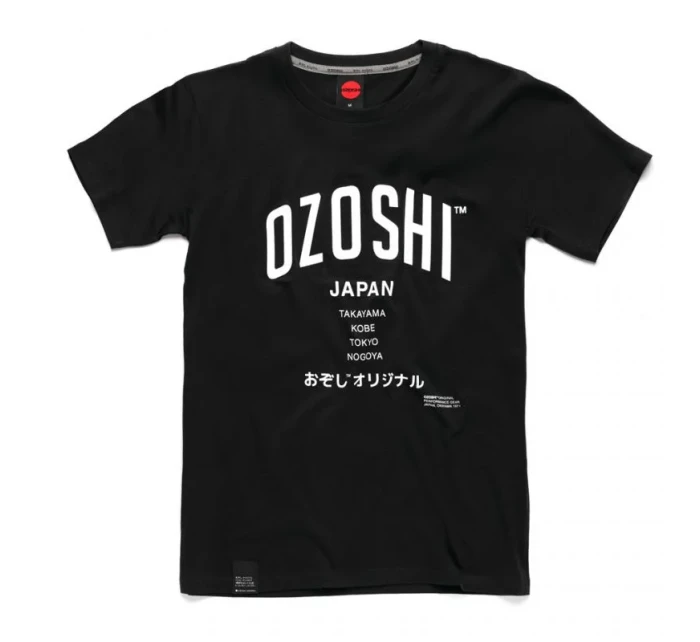 Ozoshi Atsumi Pánske tričko M Tsh black O20TS007 Ozoshi Atsumi Pánske tričko M Tsh black O20TS007