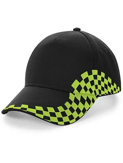 B 159 5 panelová kšiltovka black/lime green model 22411629 - Beechfield