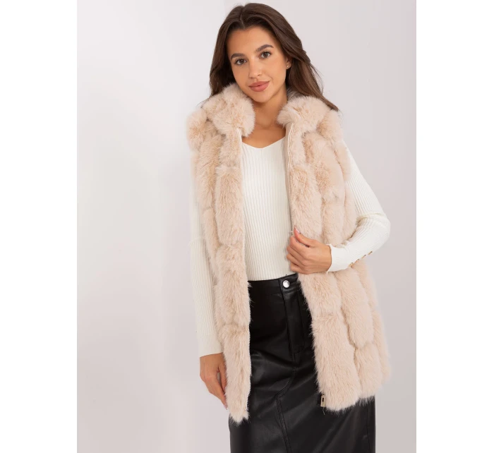 Kamizelka AT KZ model 18969991 beżowy - FPrice Kamizelka AT KZ model 18969991 beżowy - FPrice