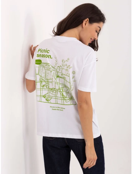 Tričko D12022AH02645V biele