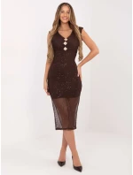 Šaty IT SK 21931.13 hnedé