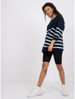 Blúzka RV BZ 7556.68 tmavo modrá