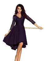 Dámské šaty model 22394884 tm. modré - numoco Dámské šaty model 22394884 tm. modré - numoco