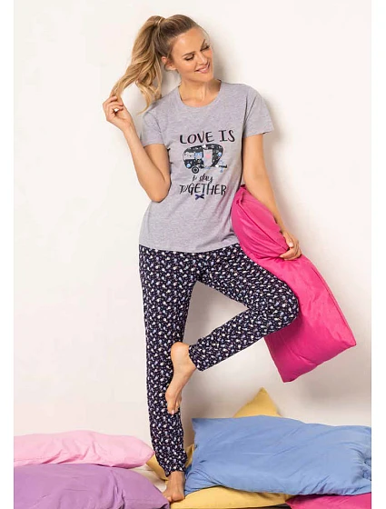 Dámské pyžamo Siélei model 22093005 - SIELEI