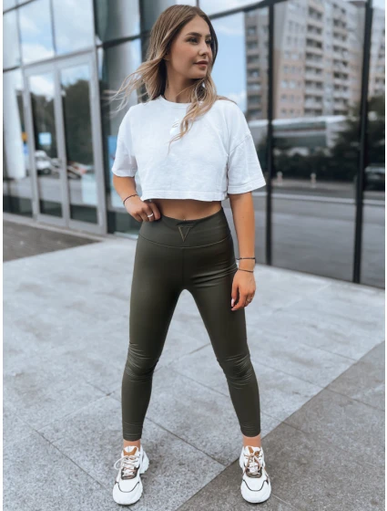 zelené voskované dámské kalhoty Dstreet model 21970469 - FashionStreet