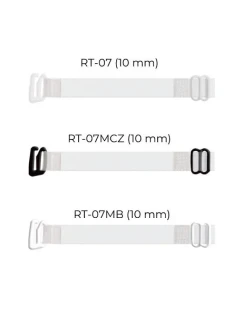 Julimex RT 07 silikónový popruh na krk s plastovou sponou 10 mm