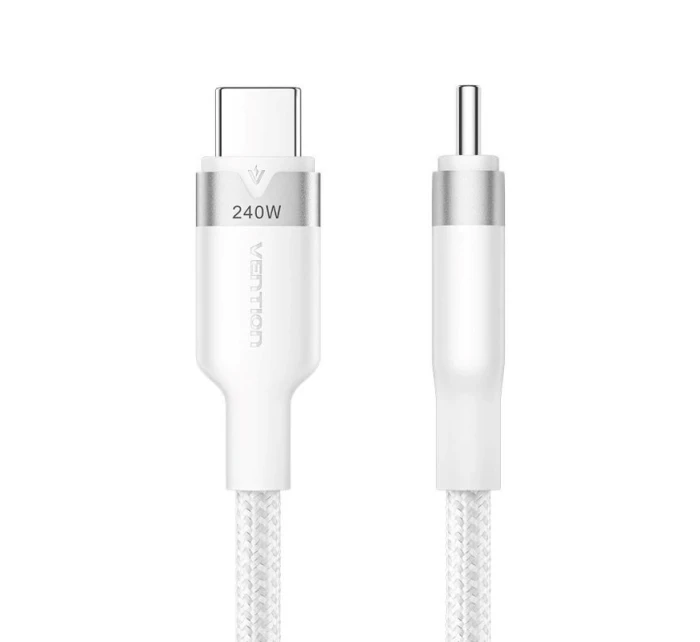 Kábel USB-C na USB-C Vention USB 2.0 5A 240W 1m čierny