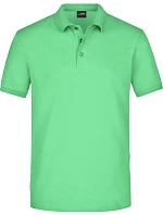JN 710 Pánské elastické piqué polo model 22488603 lime green - Daiber
