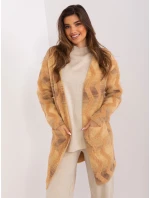 Sweter AT SW model 19011872 beżowy - FPrice Sweter AT SW model 19011872 beżowy - FPrice