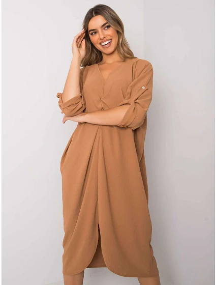 Šaty DHJ SK model 15859573 velbloudů - FPrice Šaty DHJ SK model 15859573 velbloudů - FPrice
