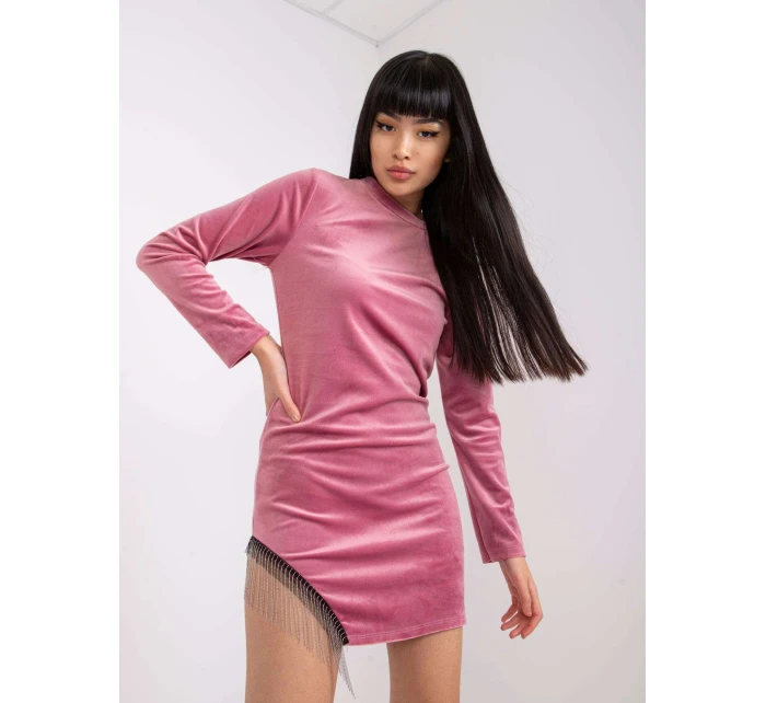 Šaty DHJ SK 6509.82P tmavo ružová Šaty DHJ SK 6509.82P tmavo ružová