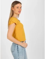Blúzka LK BZ 505783 1.42P tmavo žltá