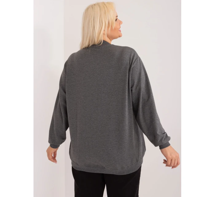 Mikina RV BL 6299.11 tmavo šedá Mikina RV BL 6299.11 tmavo šedá