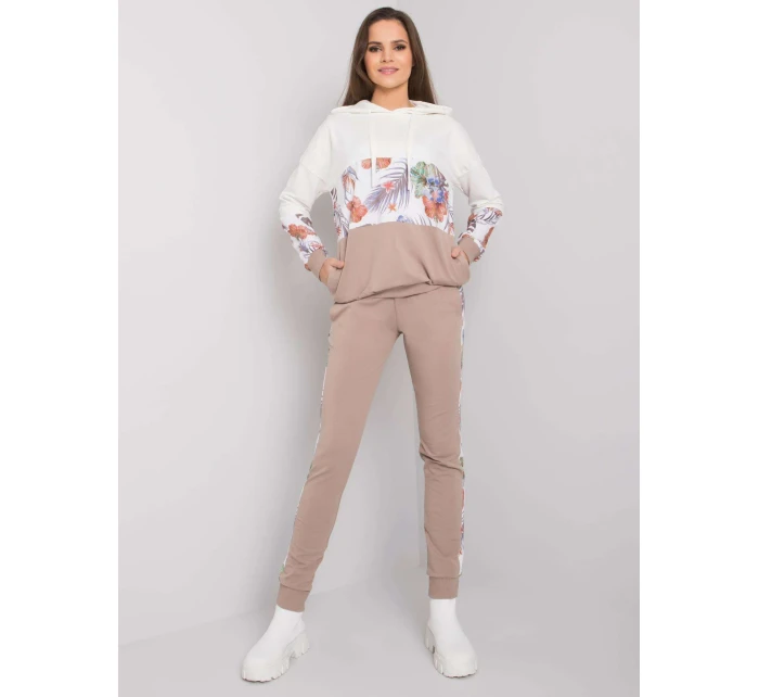 Súprava RV KMPL 7356.82 béžová a biela Súprava RV KMPL 7356.82 béžová a biela