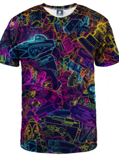 Aloha From Deer Neon Robo T-Shirt TSH AFD771 Purple