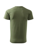 Nové unisex tričko v khaki farbe Nové unisex tričko v khaki farbe