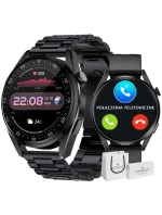 GIEWONT Vertex SmartCall GW450-1 Carbon/Carbon Silicone Smartwatch GIEWONT Vertex SmartCall GW450-1 Carbon/Carbon Silicone Smartwatch