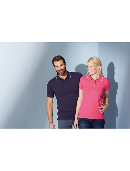 JN Pánské piqué polo 02.0 green/white model 22494715 - Daiber JN Pánské piqué polo 02.0 green/white model 22494715 - Daiber