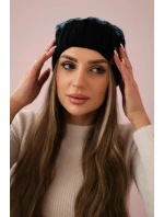 Milano fleecová čepice K203 tyrkysová model 18749925 - K-Fashion Milano fleecová čepice K203 tyrkysová model 18749925 - K-Fashion