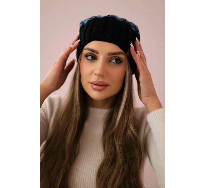 Milano fleecová čepice K203 tyrkysová model 18749925 - K-Fashion Milano fleecová čepice K203 tyrkysová model 18749925 - K-Fashion