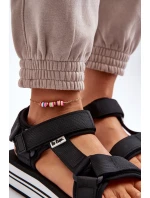 Dámské sandály na platformě model 21649075 Černé - Lee Cooper