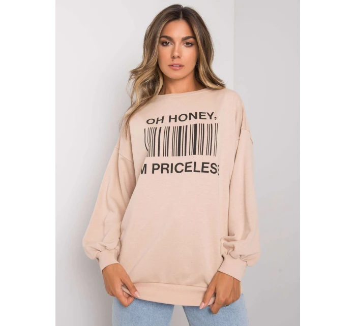 Mikina EM BL 536/1.13 béžová Mikina EM BL 536/1.13 béžová