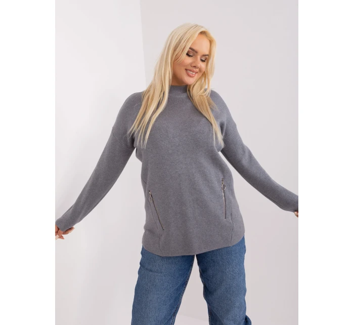 PM SW PM717 Sveter.20 tmavo šedá PM SW PM717 Sveter.20 tmavo šedá