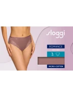 Dámske nohavičky Romance Tai - BROWN - hnedá 1141 - SLOGGI Dámske nohavičky Romance Tai - BROWN - hnedá 1141 - SLOGGI