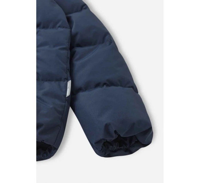 dětská péřová bunda Navy 3 Junior Unisex nepromokavá tmavě modrá model 21351547 - Reima