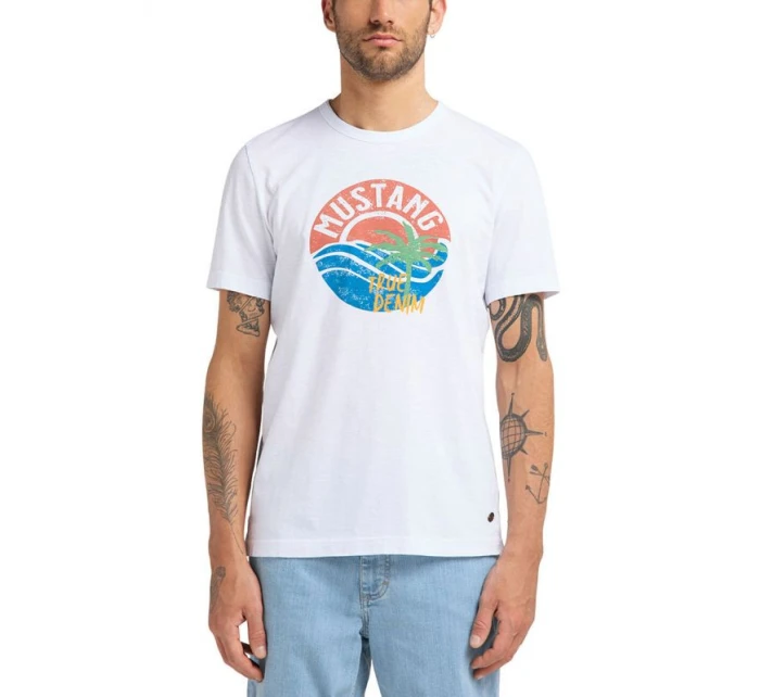 Tričko s logem Alex M model 18631441 - Mustang Tričko s logem Alex M model 18631441 - Mustang