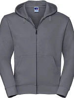 Russell Athletic 266M Pánska mikina s kapucňou „Authentic“ 10.266M convoy grey
