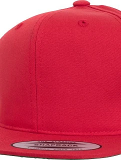Dětská 6 panelová kšiltovka 55. red model 22412454 - Flexfit