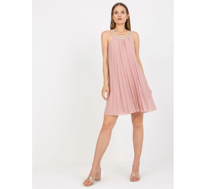 Šaty DHJ SK 0010.35 svetlo ružová