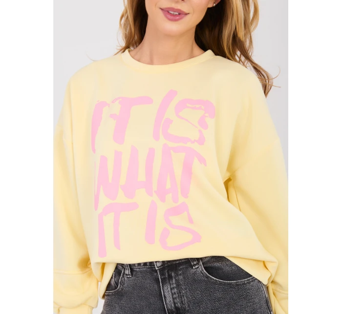 Mikina IT BL 22183.27P svetlo žltá