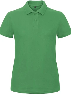 B&C ID.001 /women Dámske piqué polo 01.ID10 kelly green