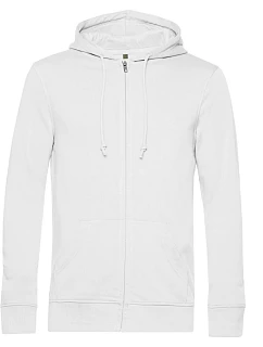 B&C Inspire Zipped Pánská mikina s kapucí white model 22483717