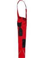 JN Pracovní kalhoty s laclem Strong red/black model 22533309 - Daiber JN Pracovní kalhoty s laclem Strong red/black model 22533309 - Daiber