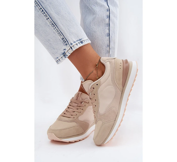 Dámské semišové tenisky McArthur MA2512W Béžové Dámské semišové tenisky McArthur MA2512W Béžové