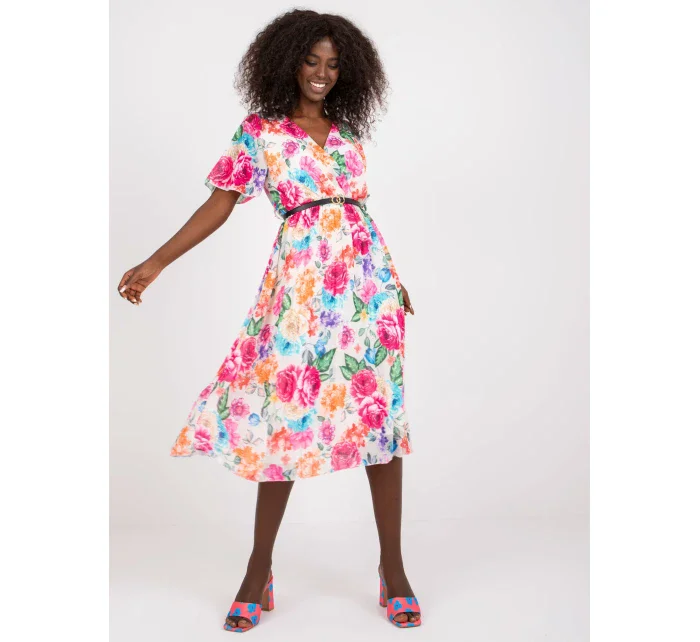 Šaty DHJ SK 13162.92 svetlo béžová