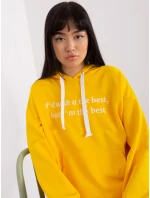 Bluza EM BL HS 21 model 18741202 ciemny żółty - FPrice Bluza EM BL HS 21 model 18741202 ciemny żółty - FPrice