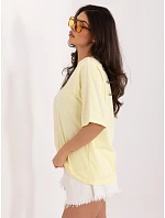 T shirt RV BZ model 22097816 jasny żółty - FPrice