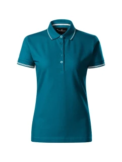 model 20632139 plain polokošile dámská petrolejová - MALFINI, a.s.