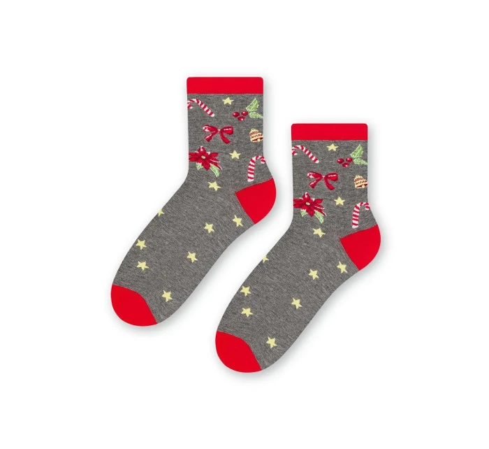 Dámské vánoční ponožky model 21327638 3540 - Steven Dámské vánoční ponožky model 21327638 3540 - Steven