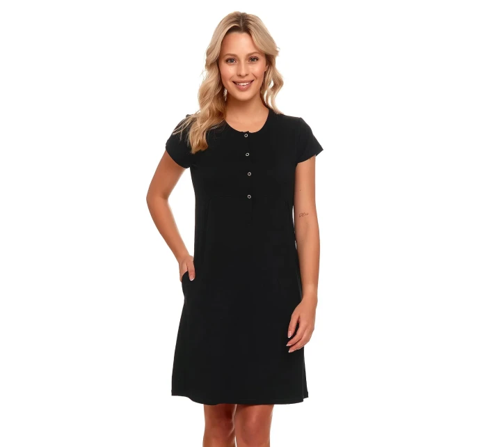 Nočná košeľa 9941 black - Doctornap Nočná košeľa 9941 black - Doctornap