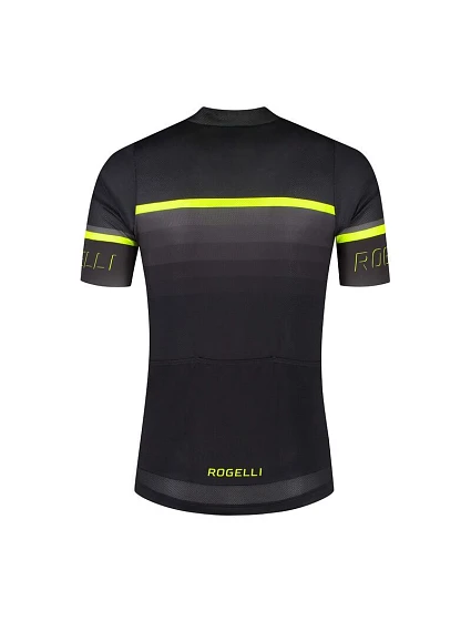 Rogelli koszulka HERO II czarny-fluor S