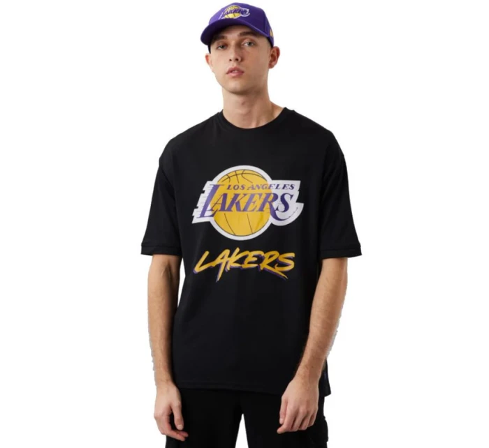 Pánské tričko NBA Los Angeles Lakers Script Mesh Tee M model 18377402 - New Era