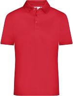 JN 720 Pánské funkční polo model 22528615 red - Daiber JN 720 Pánské funkční polo model 22528615 red - Daiber
