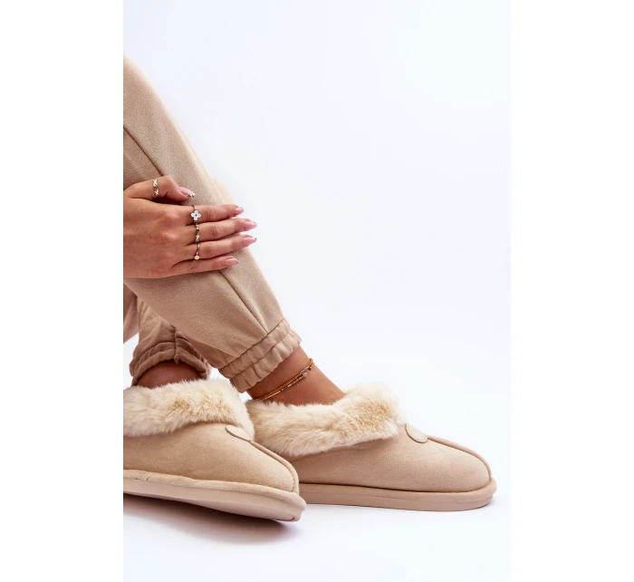 Dámské S Kožešinou Světle Béžová model 21631521 - Boto
